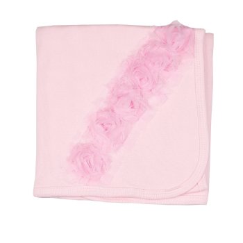 Haute Baby "Emma Rose" Blanket for Baby Girls