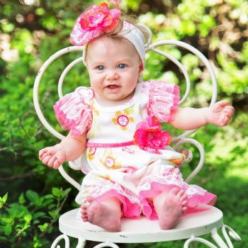 Haute Baby "Honey Child" Baby Bubble Romper