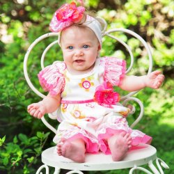 Haute Baby "Honey Child" Baby Bubble Romper