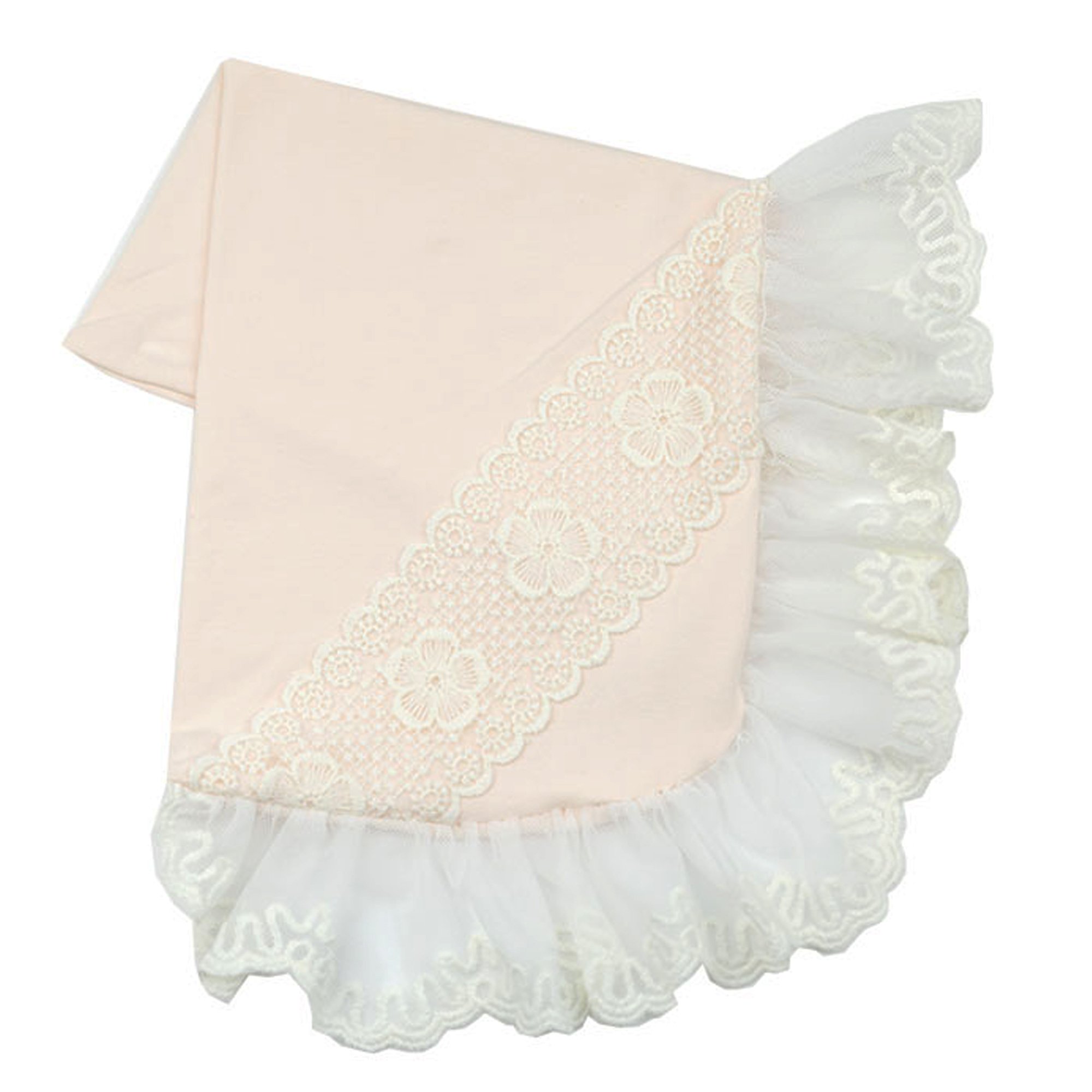 Snuggle Hunny Kids | Knitted Baby Blanket | Blush ...