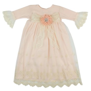 Haute Baby "Sweet Angel" Newborn Gown