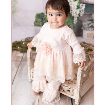 Haute Baby "Sweet Angel" 2 pc Set for Baby Girls and Toddlers