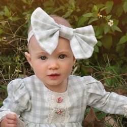 Haute Baby "Willow Wood" Headband for Baby Girls