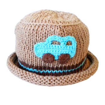 Huggalugs "Baby Wheels" Bucket Hat for Boys