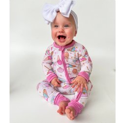 Jensen's Jammies "Shell Be Dreamin'" Zippy Romper