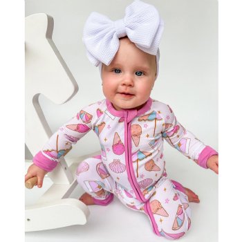 Jensen's Jammies "Shell Be Dreamin'" Zippy Romper