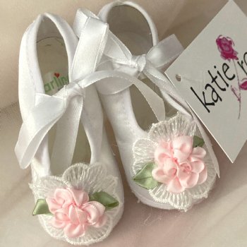 Katie Rose "Abby"Shoes for Newborns and Baby Girls