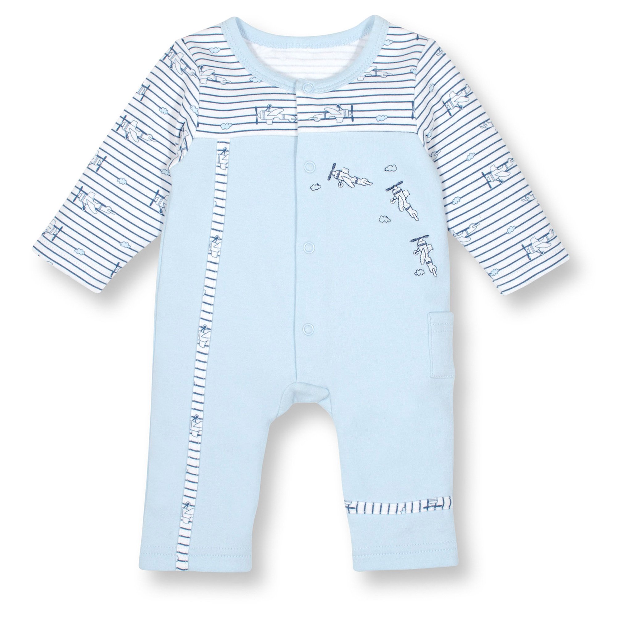 Le Top Bébé Just Plane Fun Romper for Newborn and Baby Boys