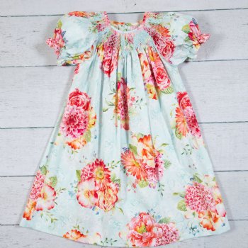 Lé Za Me Spring Bouquets "Sophia" Bishop Dress