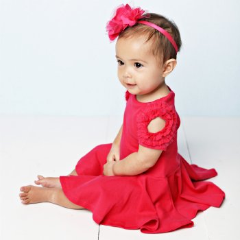Lemon Loves Layette Blossom Bliss Dress for Baby Girls