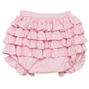 Lemon Loves Layette "Bonnie Bloomers" for Baby Girls in Pink