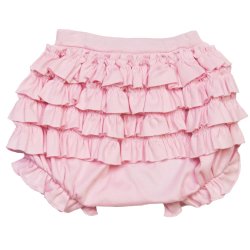 Lemon Loves Layette "Bonnie Bloomers" for Baby Girls in Pink