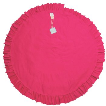 Lemon Loves Layette "Wrap" for Newborn and Baby Girls in Hot Pink
