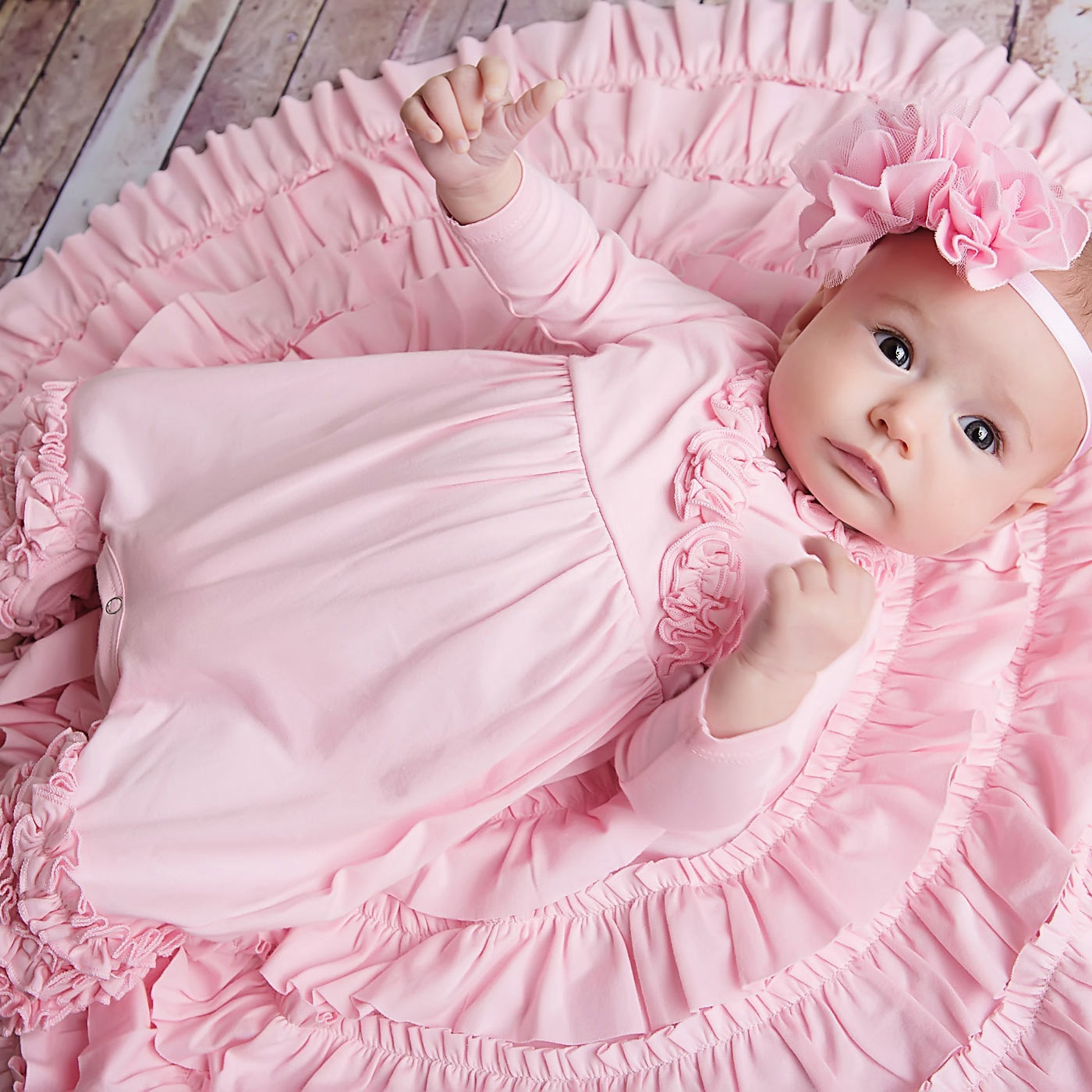 Honu Honi Bamboo Layette Gown