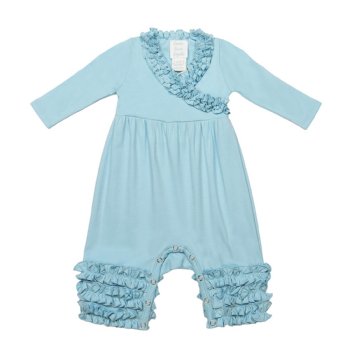 Lemon Loves Layette-Olivia Romper-Cinderella Blue