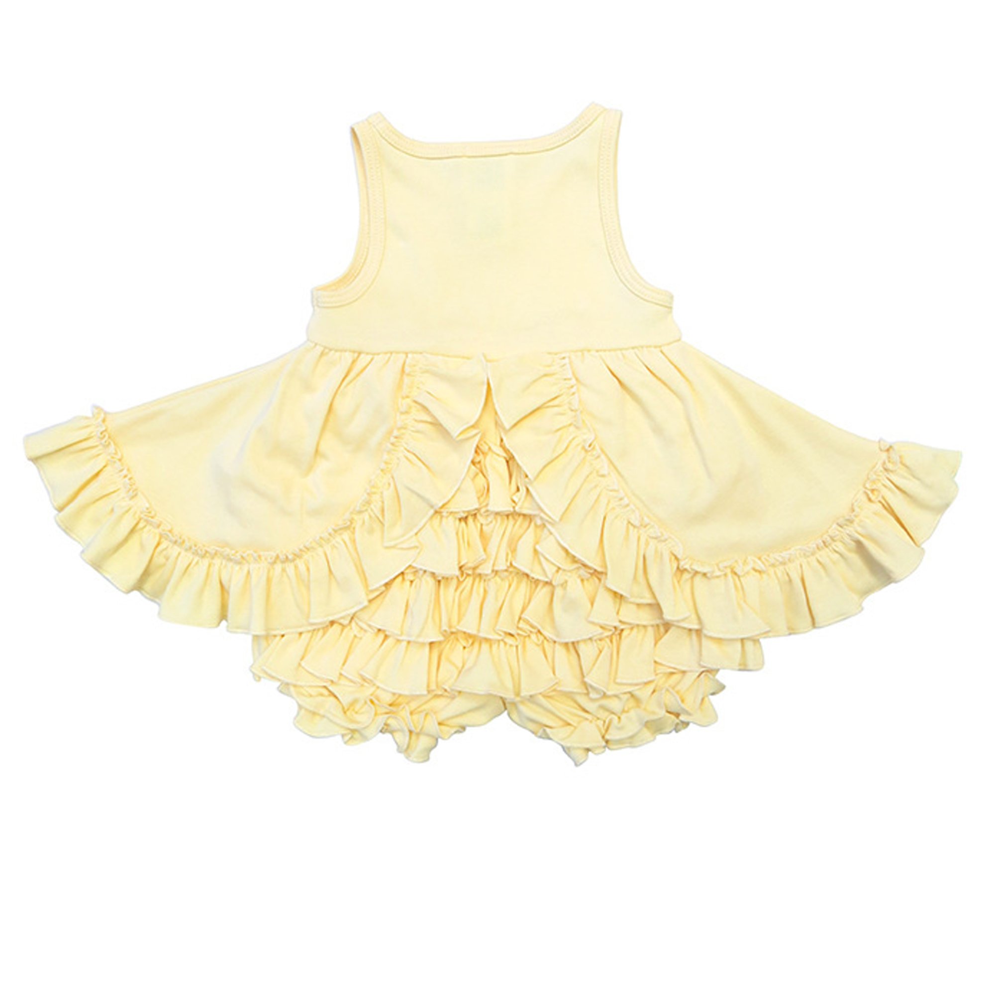 Lemon Loves Layette Calla Dress in Butter Yellow