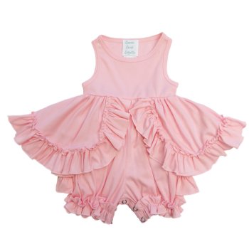 Lemon Loves Layette "Calla" Dress for Baby Girls in Pink