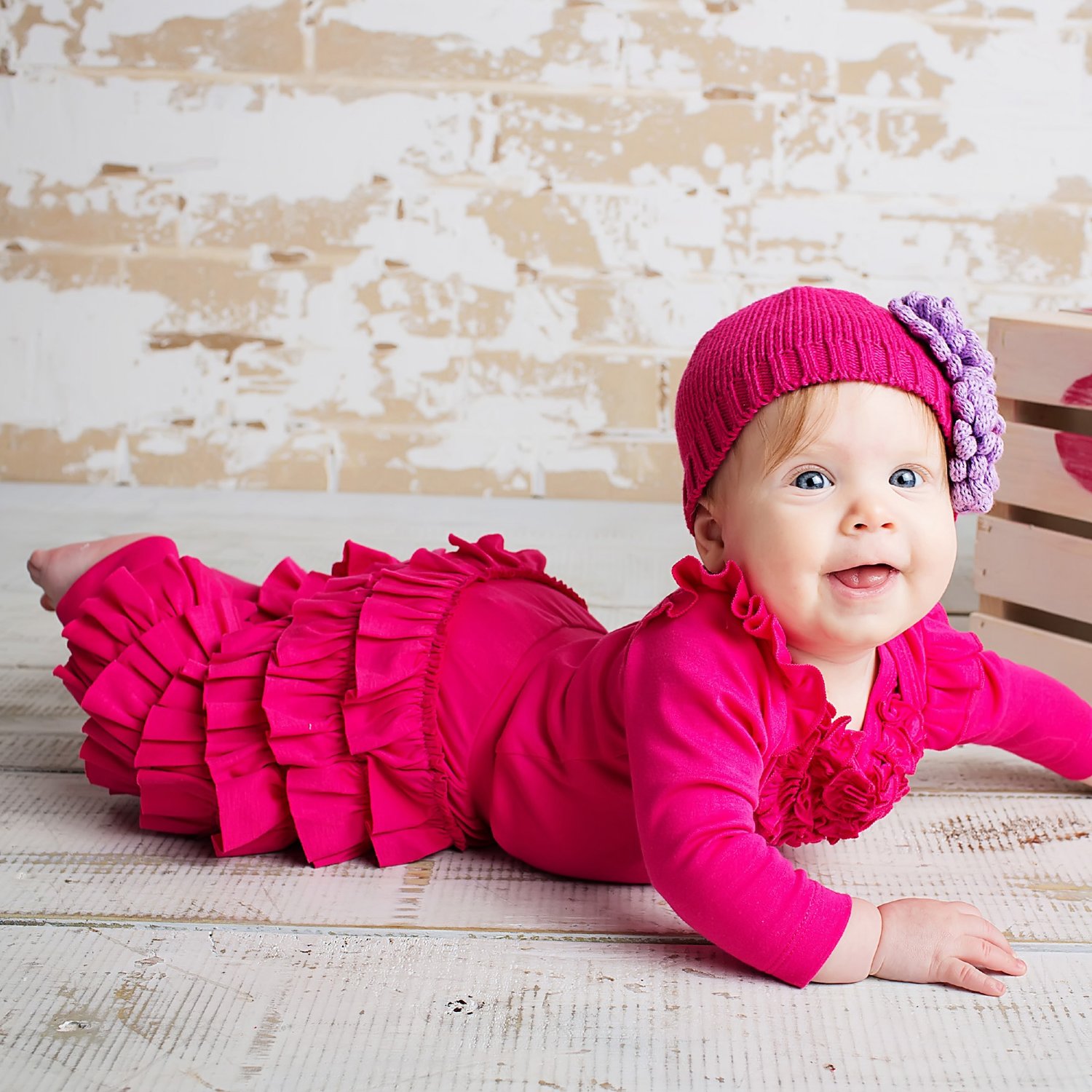 newborn ruffle pants