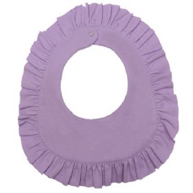 Lemon Loves Layette "Rubie" Bib in Lilac