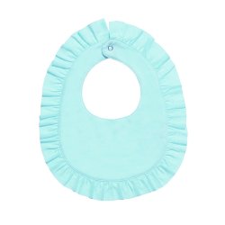 Lemon Loves Layette "Rubie" Bib in Blue Tint