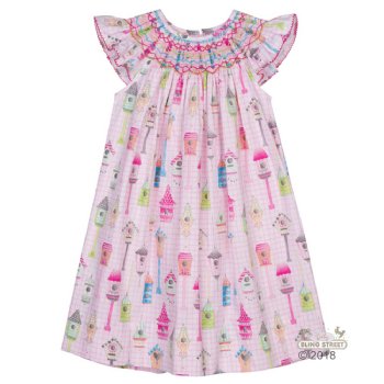 Lé Za Me "Love Shack" Bishop Dress for Baby and Toddlers