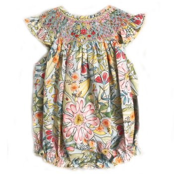 Lé Za Me "Wildflowers" Ella Bubble for Baby Girls