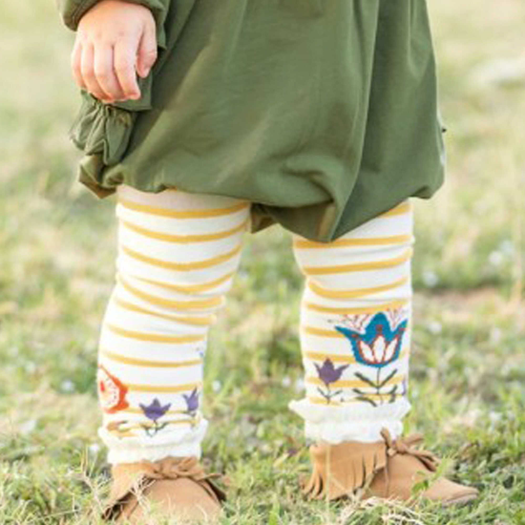 baby girl ivory tights
