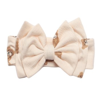 Mabel + Honey "Beary Cute" Headband for Baby Girls