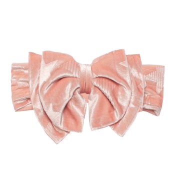 Mabel + Honey "Starblush" Velvet Headband for Baby Girls