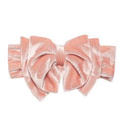 Mabel + Honey "Starblush" Velvet Headband for Baby Girls