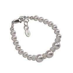 Cherished Moments "MIA" Pearl Bracelet