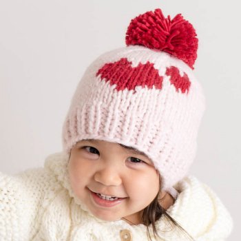 Huggalugs  Sweetheart Pom Pom Hat