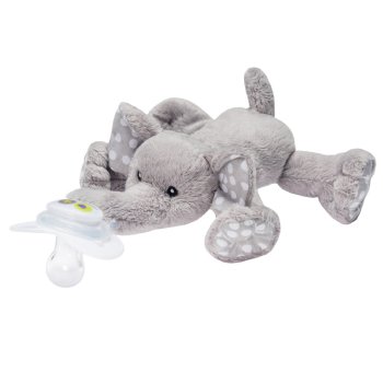 Nookums Paci-Plushies Buddies- "Ella Elephant" 