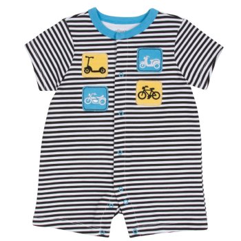 Offspring "Scooter" Romper for Baby Boys