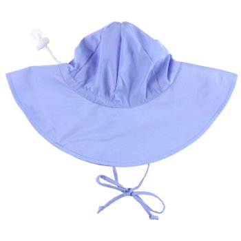 Ruffle Butts Periwinkle Blue Sun Protective Hat