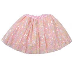 Sparkle Sisters by Couture Clips Pretty Pink Pastel Sequin Tutu