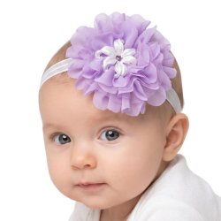 Carine Alicia Designs "Lavender Lily" Headband