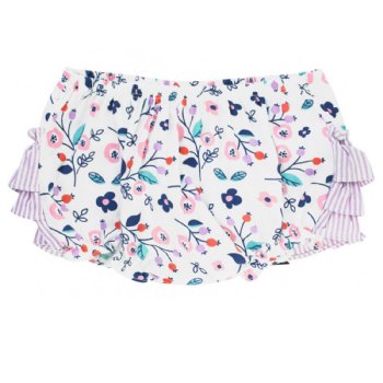 Ruffle Butts "Berry Sweet" Swing Top and Diaper Cover Set for Baby Girls