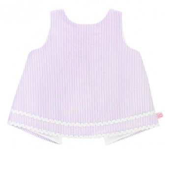 Ruffle Butts Lavender Seersucker Swing Top Set Baby Girls and Toddlers