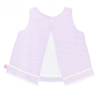 Ruffle Butts Lavender Seersucker Swing Top Set Baby Girls and Toddlers