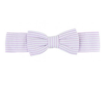 Ruffle Butts Lavender Seersucker Headband