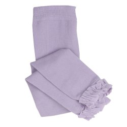 Ruffle Butts Lavender Footless Tights with Ruffle