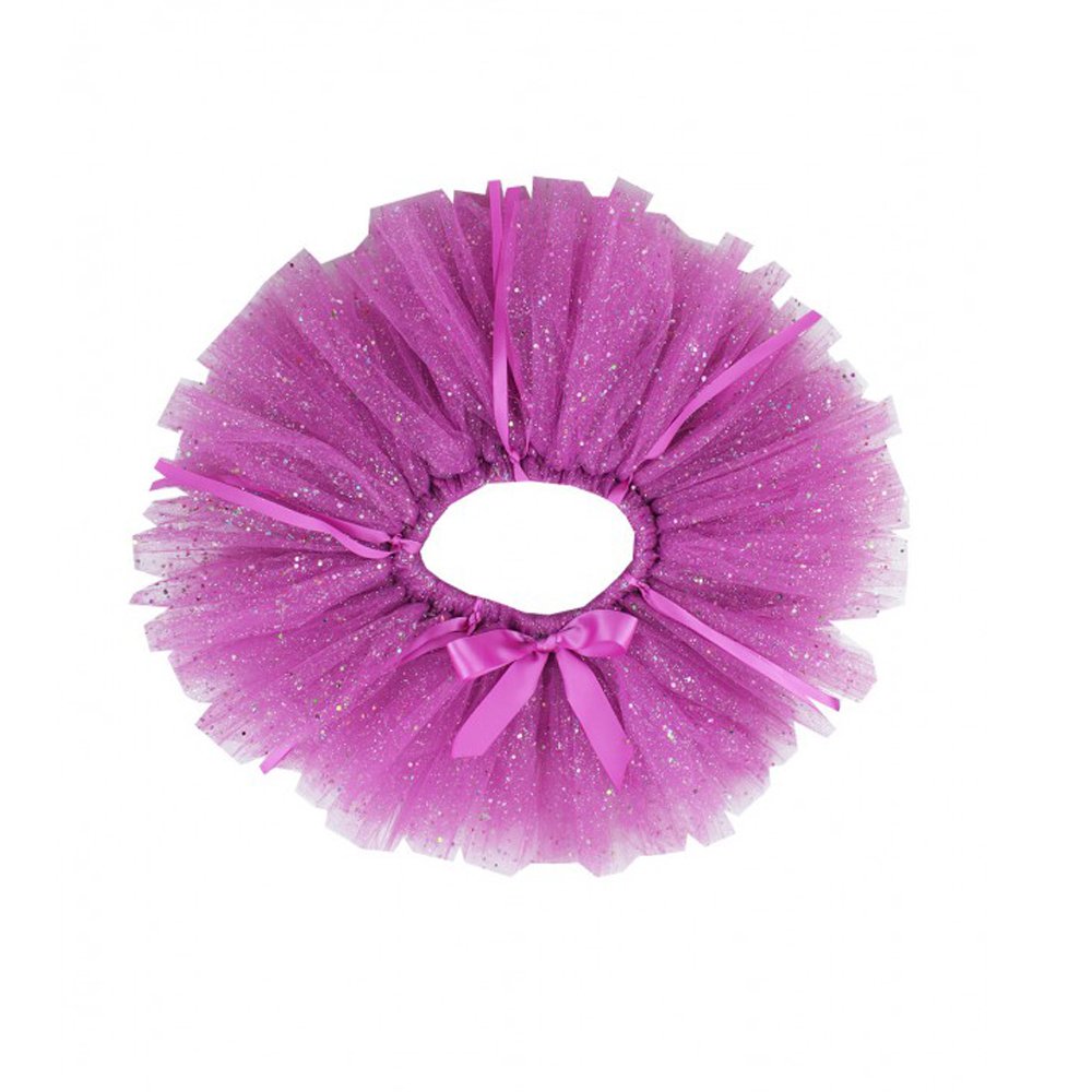 Ruffle Butts Plum Sparkle Tutu for Baby Girls