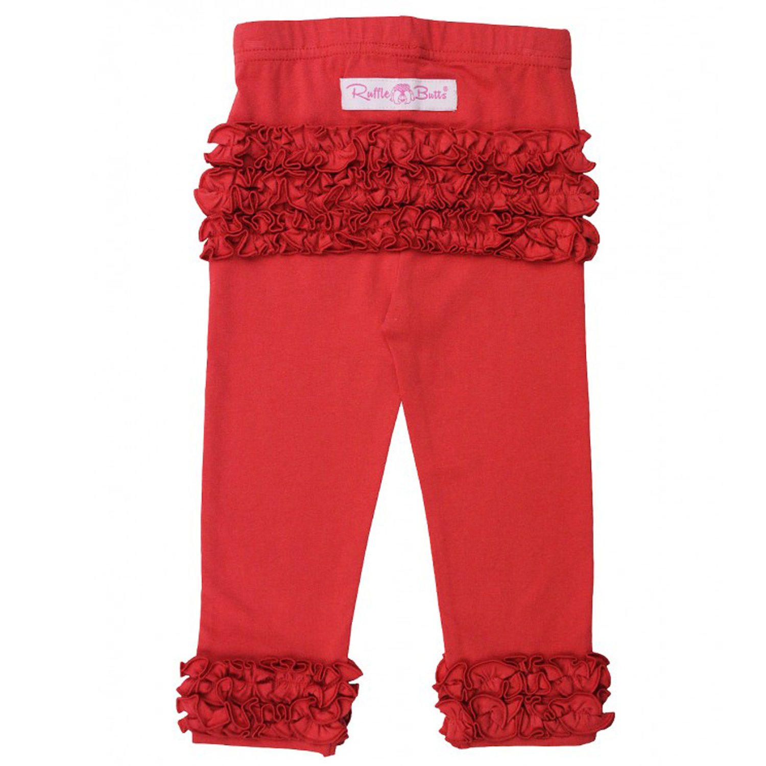 Ruffle Butts Red Everyday Ruffle Leggings