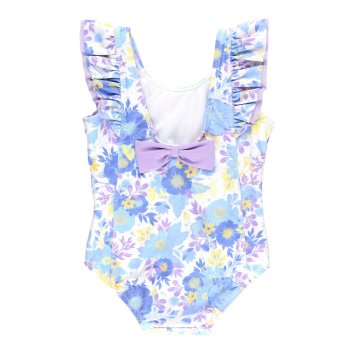 Ruffle Butts "Pristine Blooms" Ruffled One Piece Swimsuit