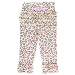 Ruffle Butts "Little Leopard" Everyday Ruffle Leggings