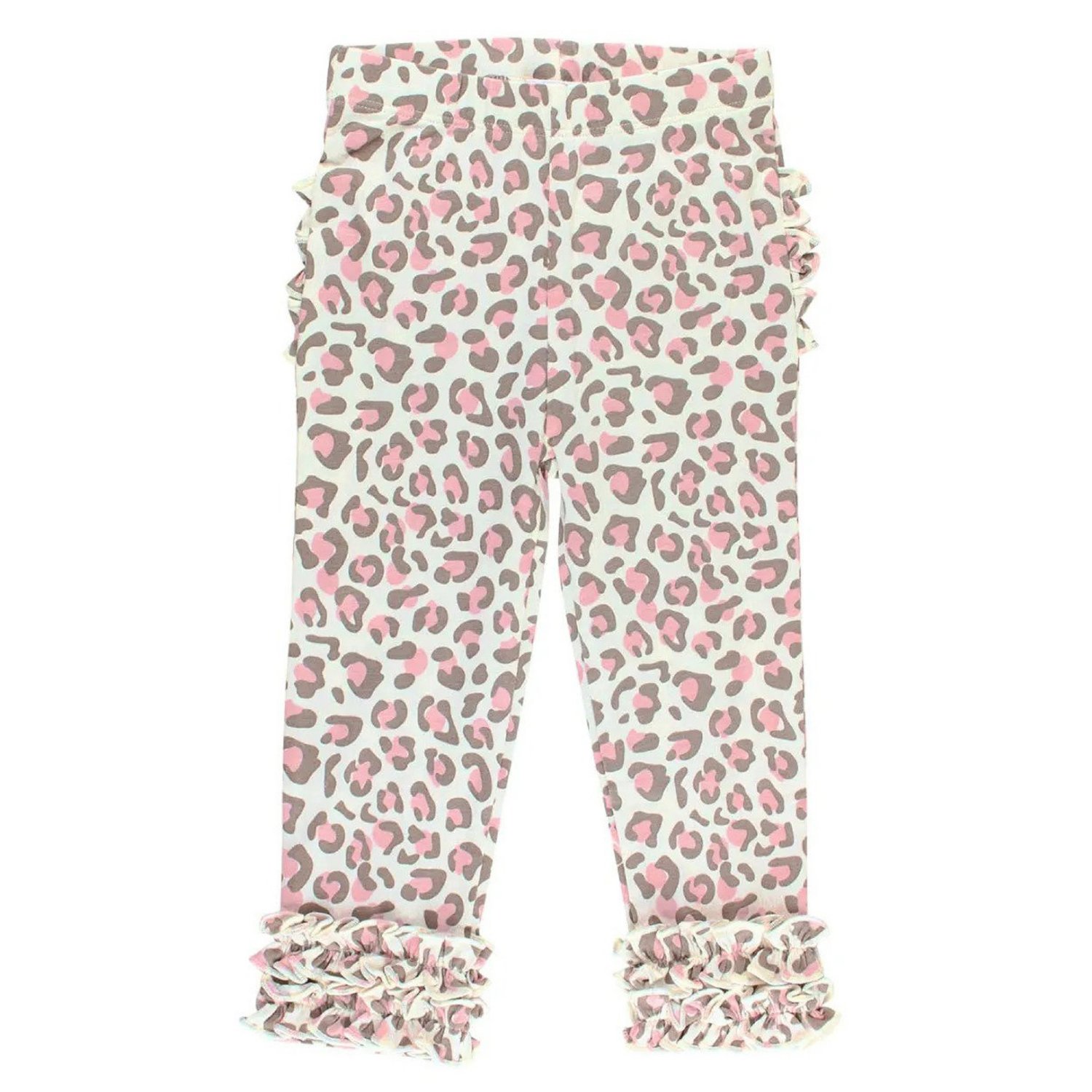 Ruffle Butts Little Leopard Everyday Ruffle Leggings