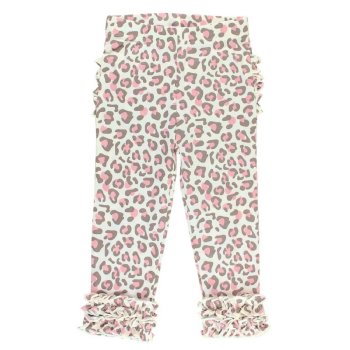 Ruffle Butts "Little Leopard" Everyday Ruffle Leggings