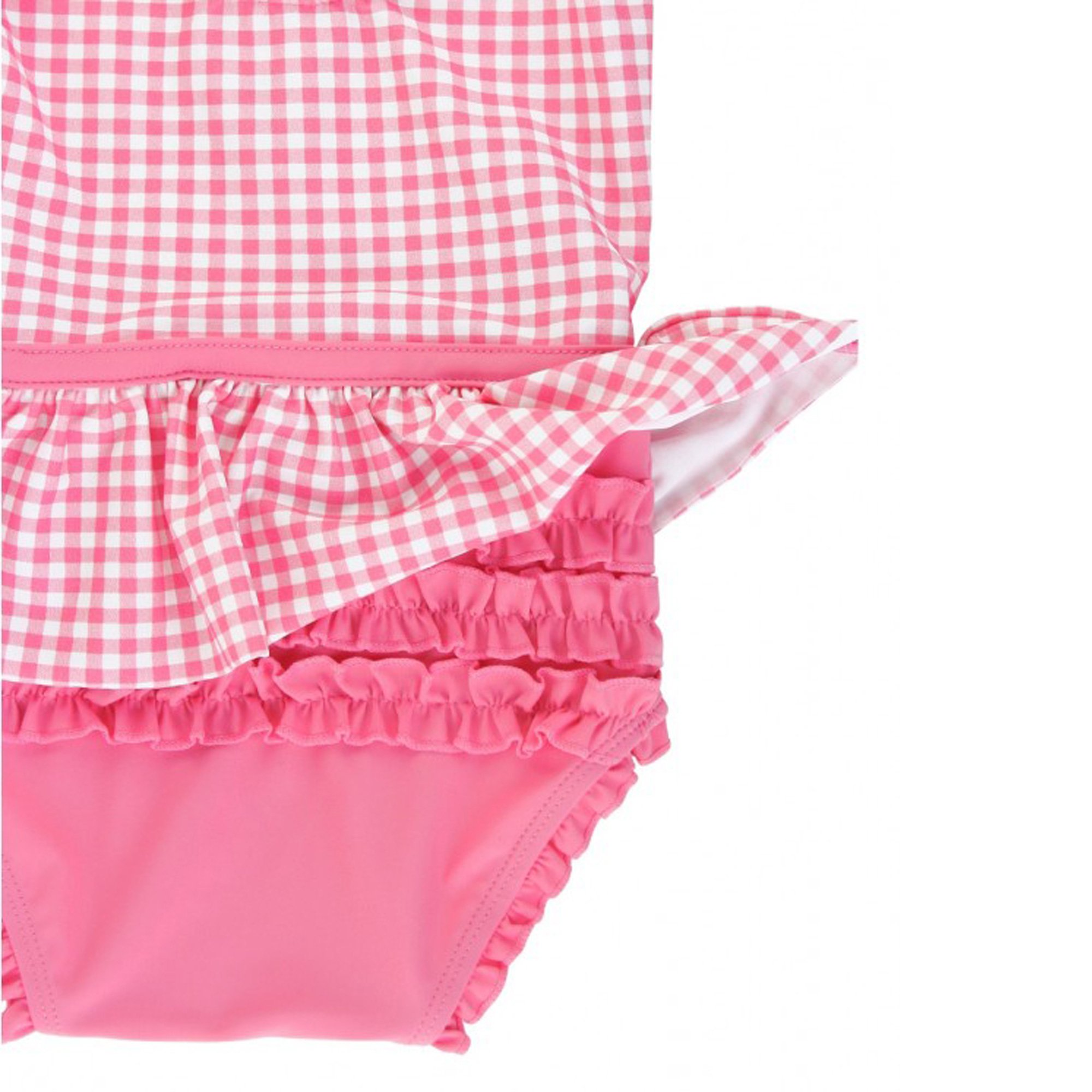 baby girl gingham swimsuit