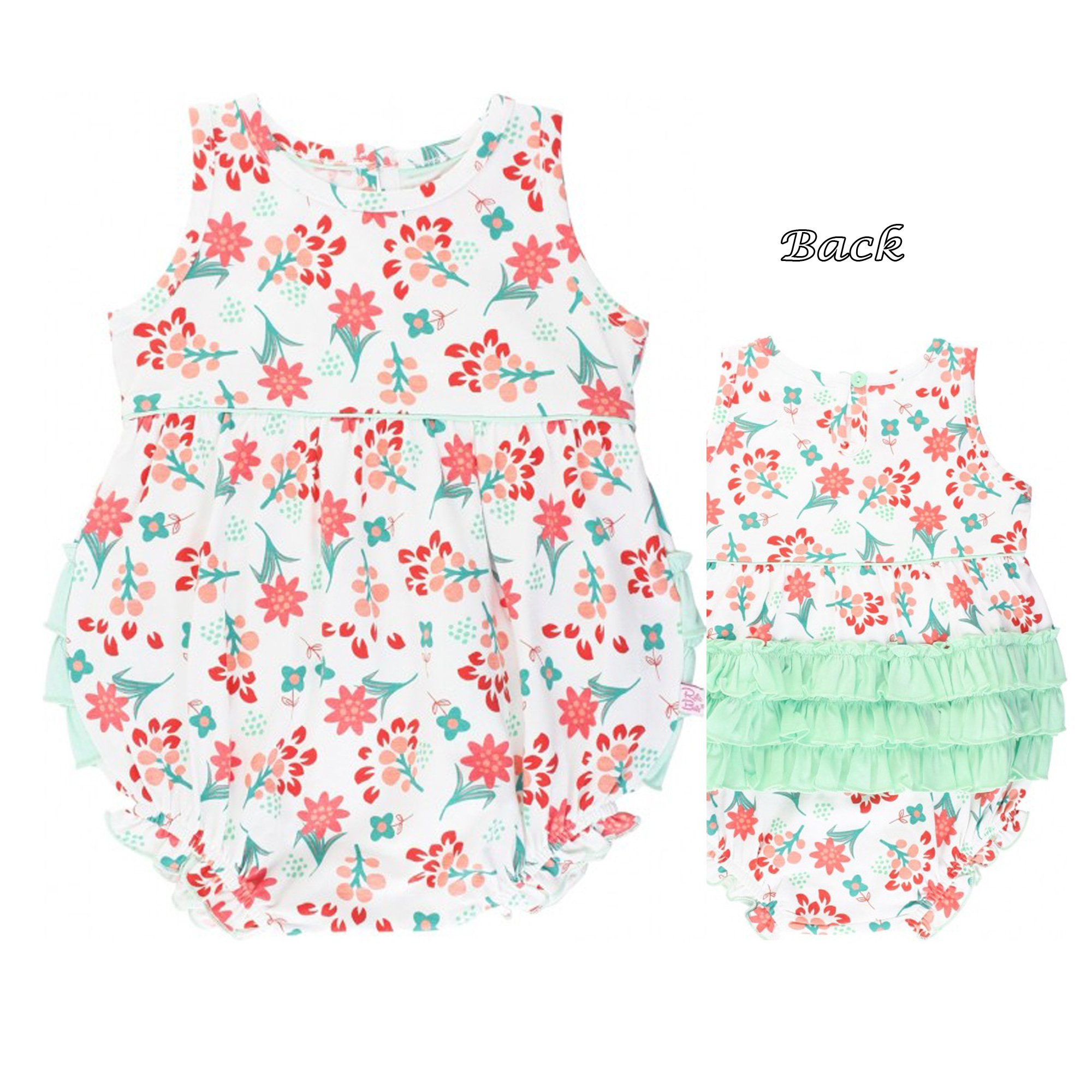 Lucky Charm Baby Patrick's Day Outfit Bubble Romper (0-18